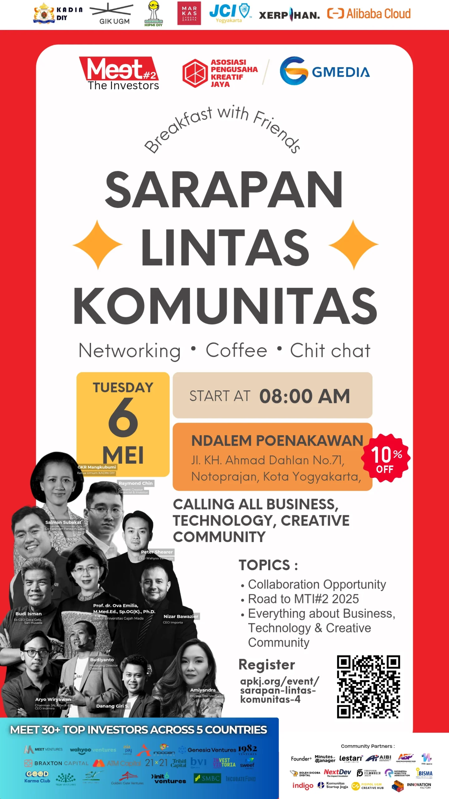 Sarapan Lintas Komunitas